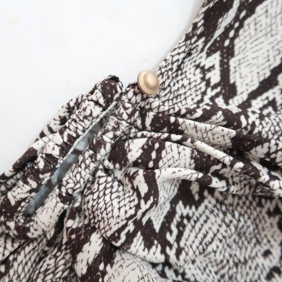 A.L.C. Python print cutout Beale maxi dress - Picture 9 of 10